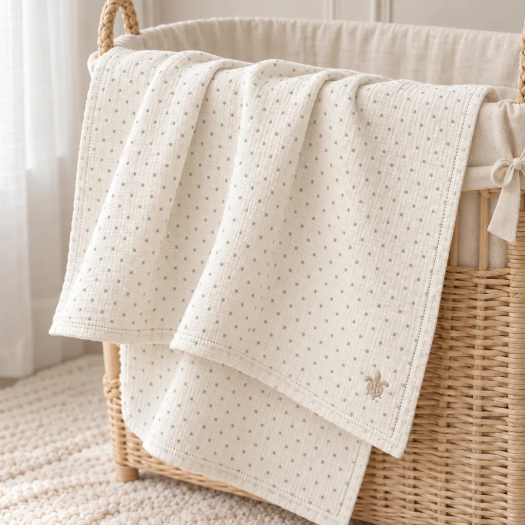 Premier Bleu Swaddle, view 1