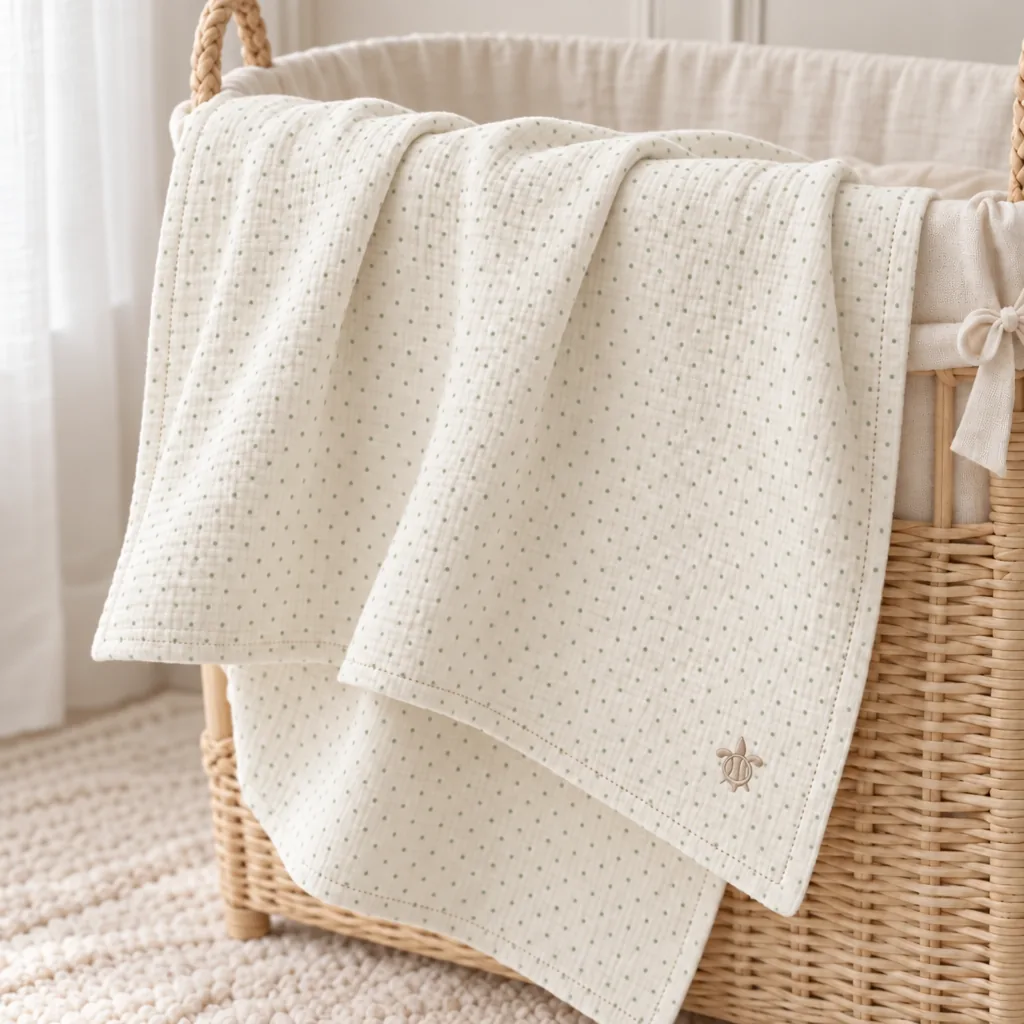 Premier Bleu Swaddle, view 3