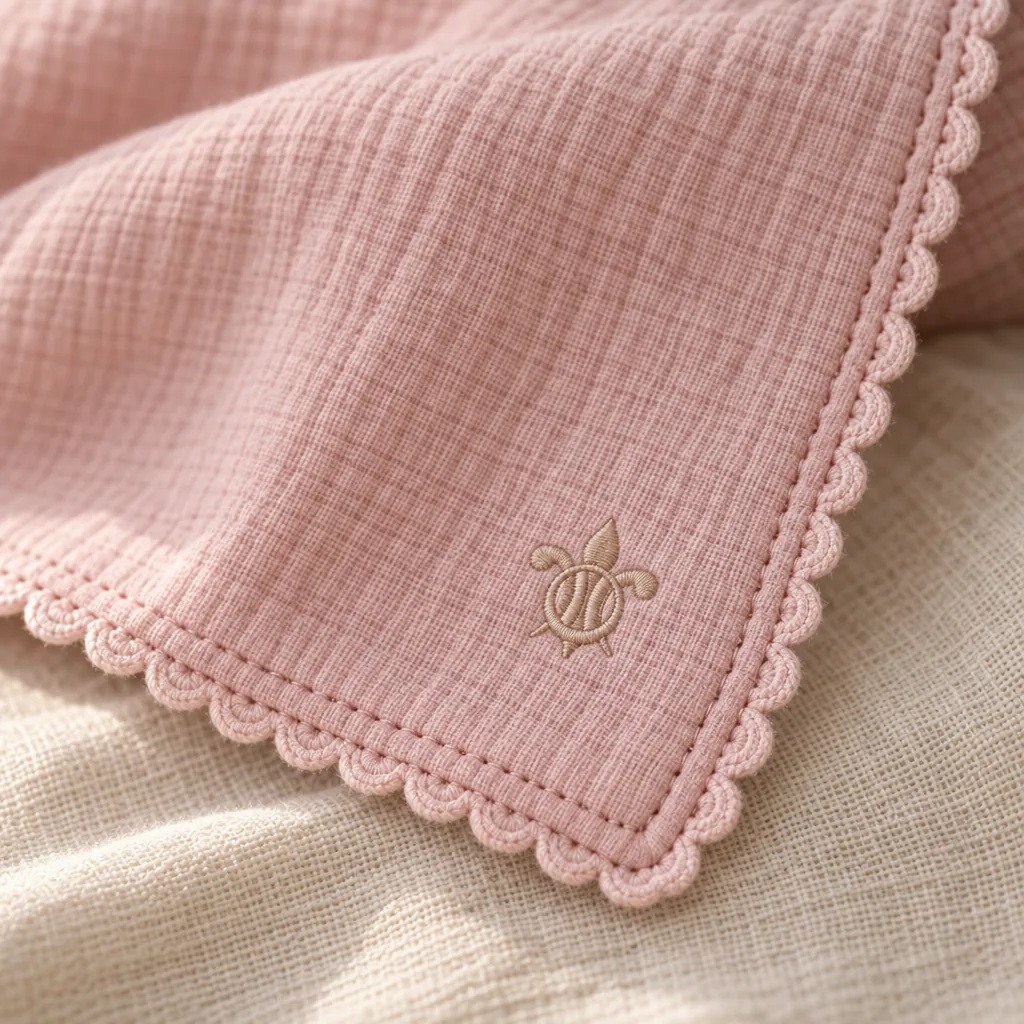 Première Rose Swaddle, view 2